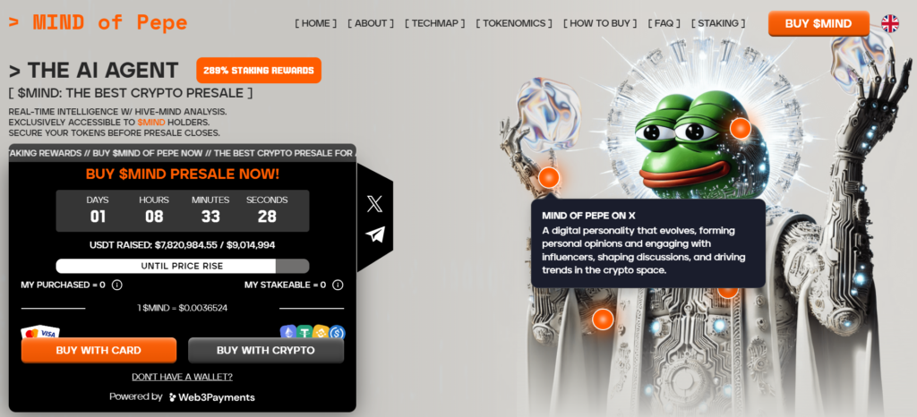 Mind of PEPE Presale
