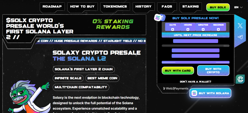 Solaxy presale
